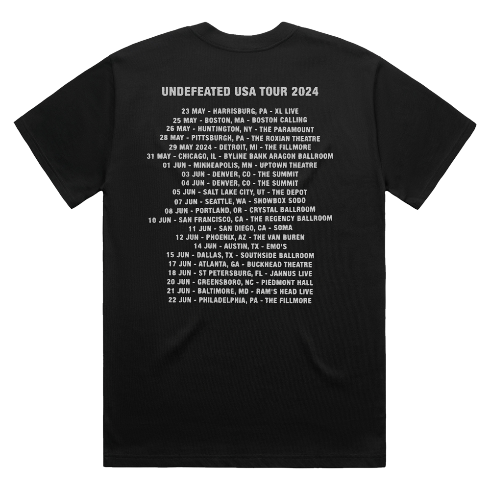 Undefeated US 2024 Tour Tee