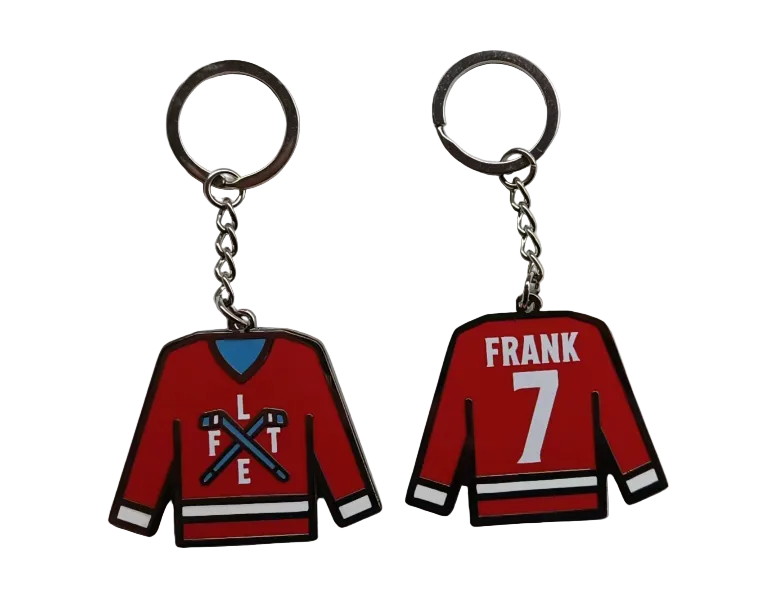 Lost Evenings VII Hocky Jersey Key Chain