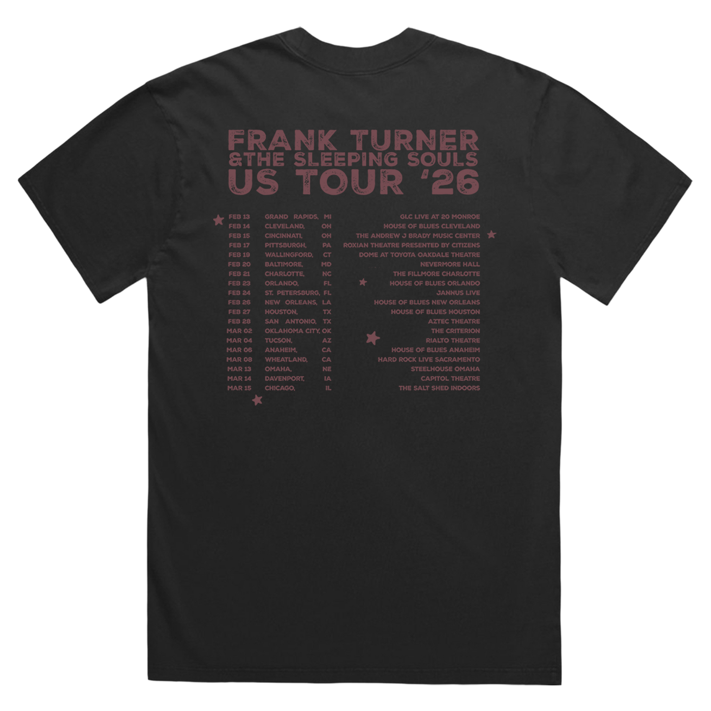 US Tour '26 T-Shirt