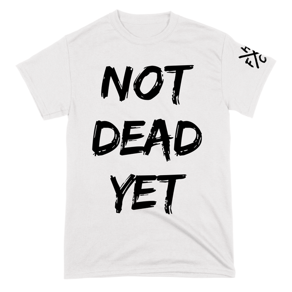 Not Dead Yet T-Shirt - White – Frank Turner