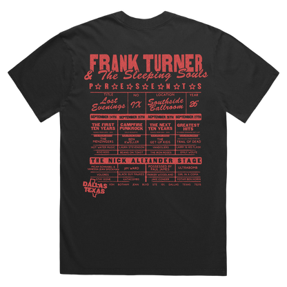 Lost Evenings IX Line Up T-Shirt