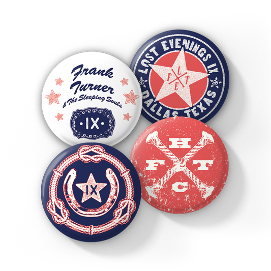 Lost Evenings IX Pin Badges